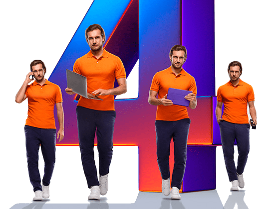 Великолепная четверка Ростелеком в&nbsp;деревня Выезжий Лог (Красноярский край)